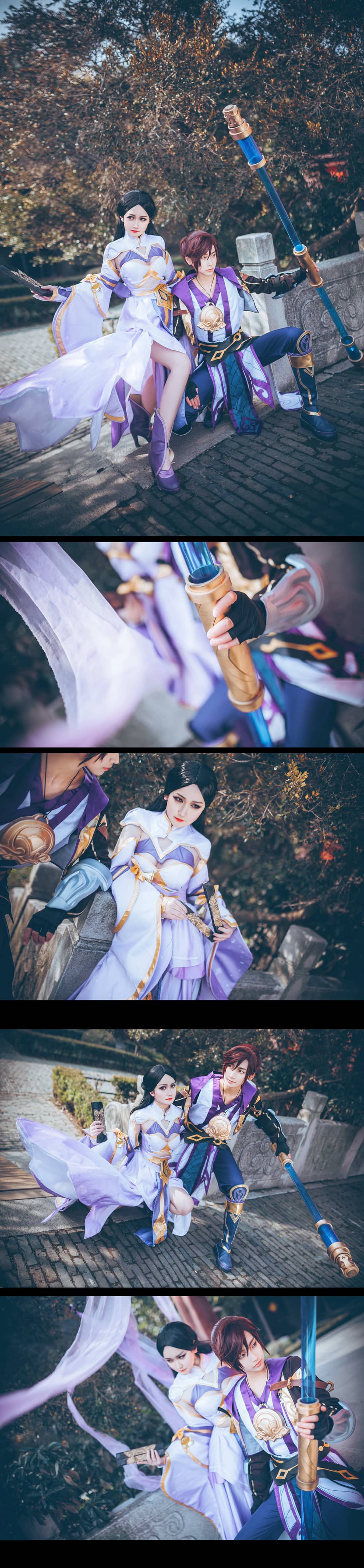 王者荣耀  紫霞仙子至尊宝cosplay-萌图百科