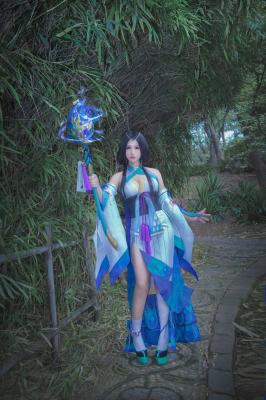 阴阳师手游八百比丘尼cosplay-萌图百科