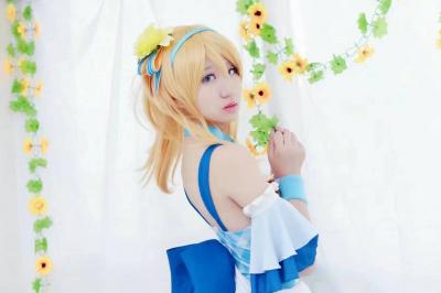Love Live！绚濑绘里花束觉醒Cosplay-萌图百科