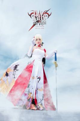 命运之夜 saber cosplay-萌图百科