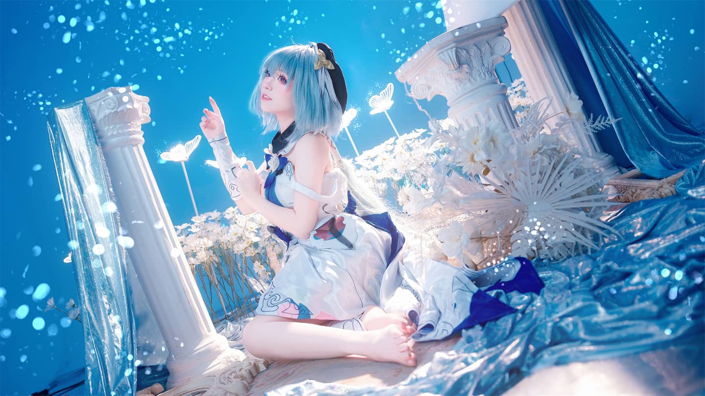 《崩坏3》格蕾修cosplay-萌图百科