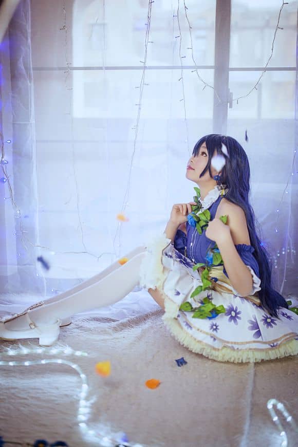 《love live！》★花精灵の觉醒★花觉醒园田海未-萌图百科