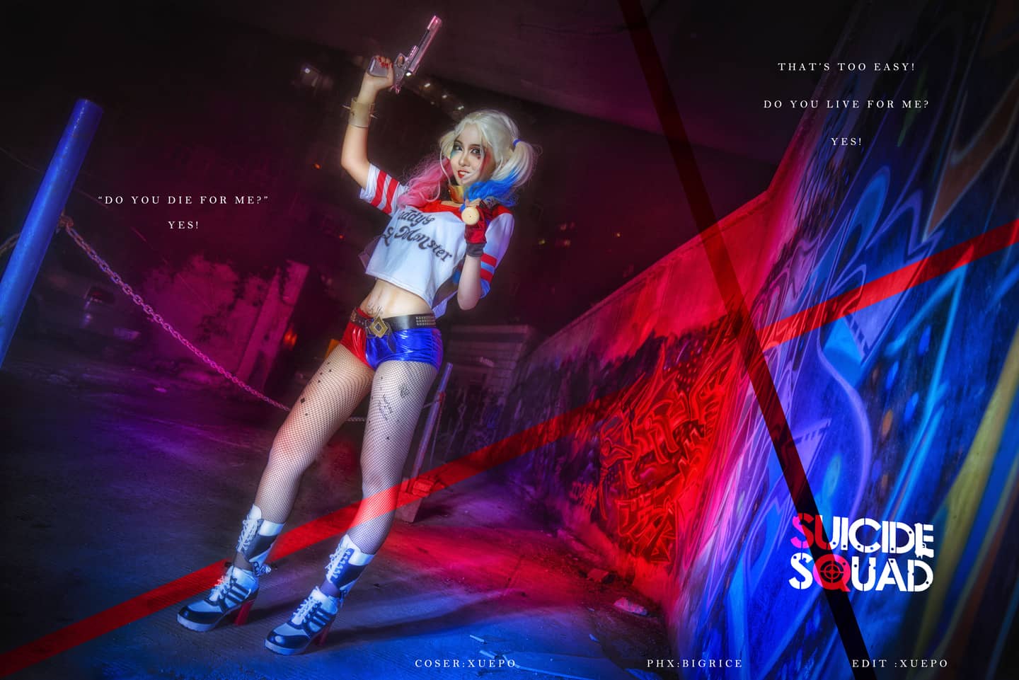 自杀小队哈莉奎因cosplay-萌图百科