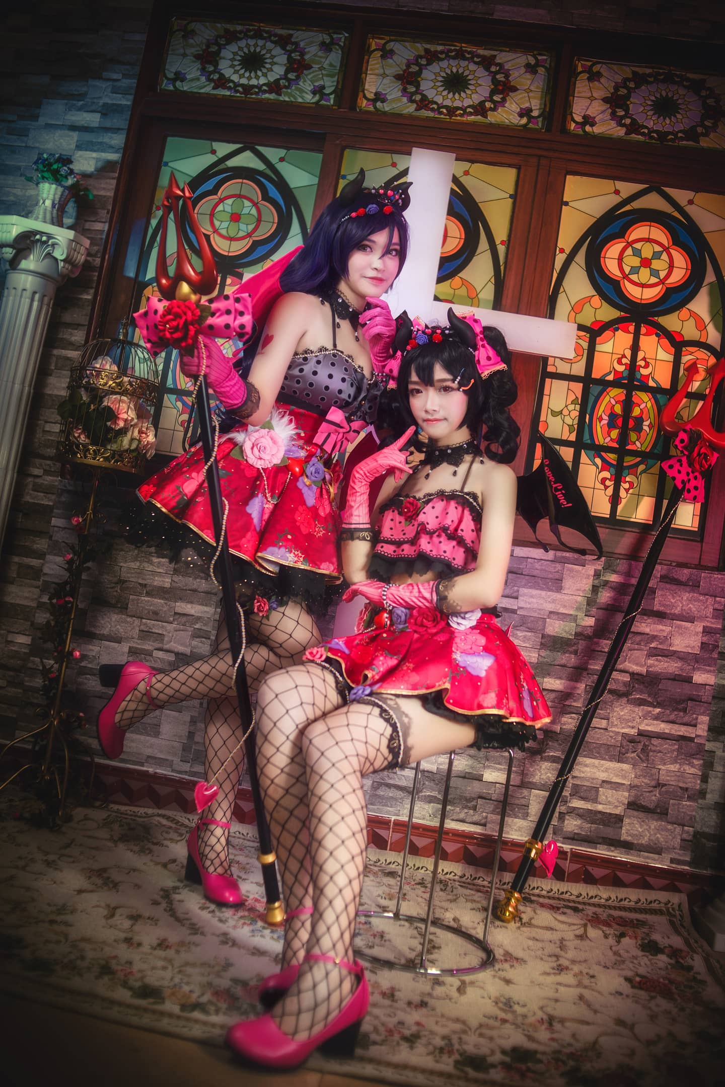 Lovelive矢泽妮可&东条希小恶魔觉醒-萌图百科