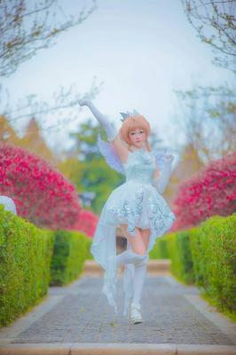 馨月 魔卡少女樱木之本樱cosplay-萌图百科