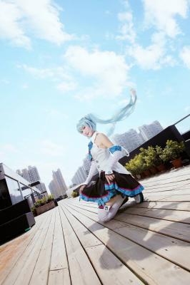 V家 2017魔法未来演唱会 初音未来cosplay-萌图百科