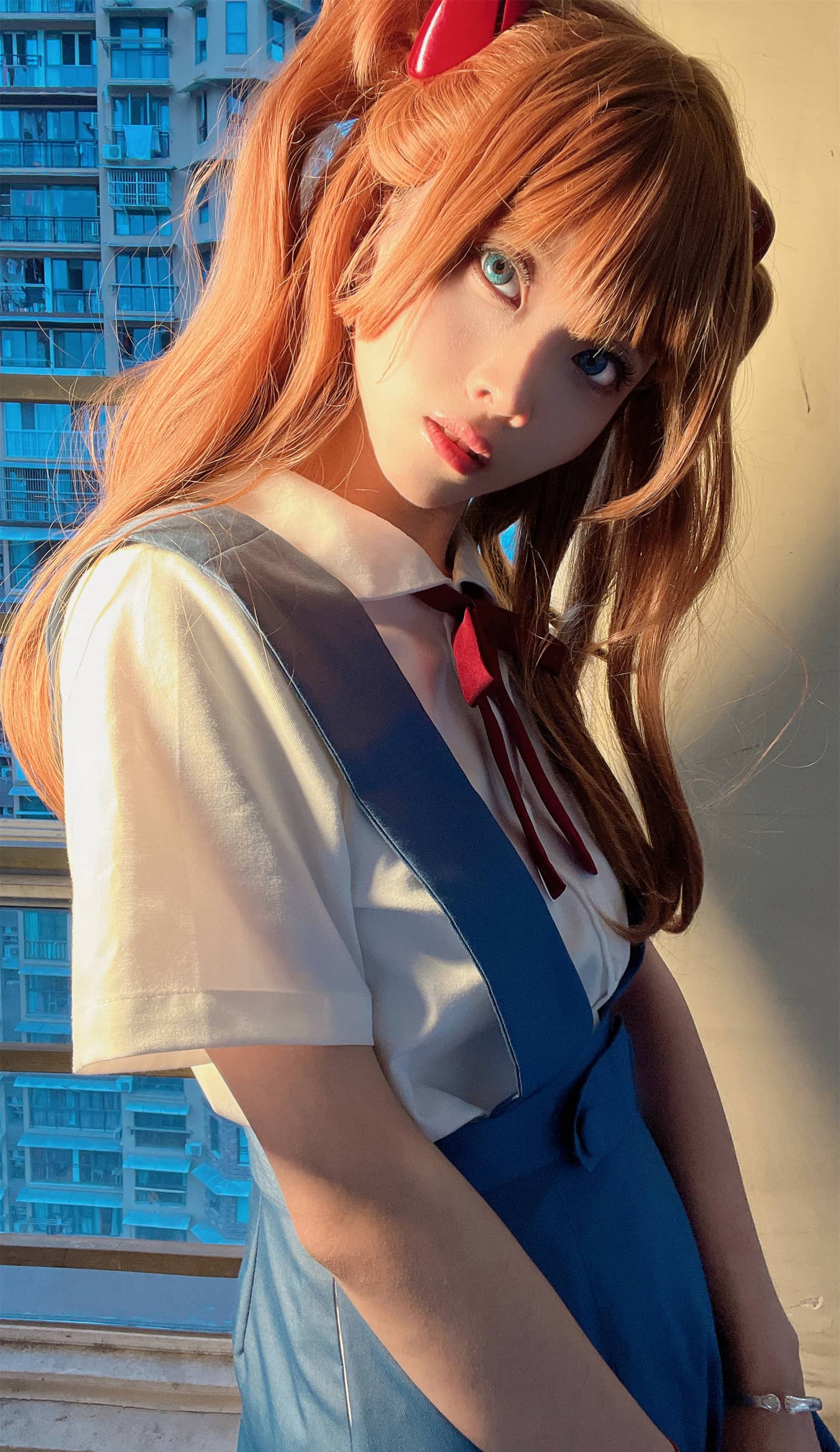 《新世纪福音战士》明日香cosplay-萌图百科