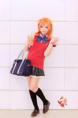 千夜文化COS湘凝LOVELIVE穗乃果-萌图百科