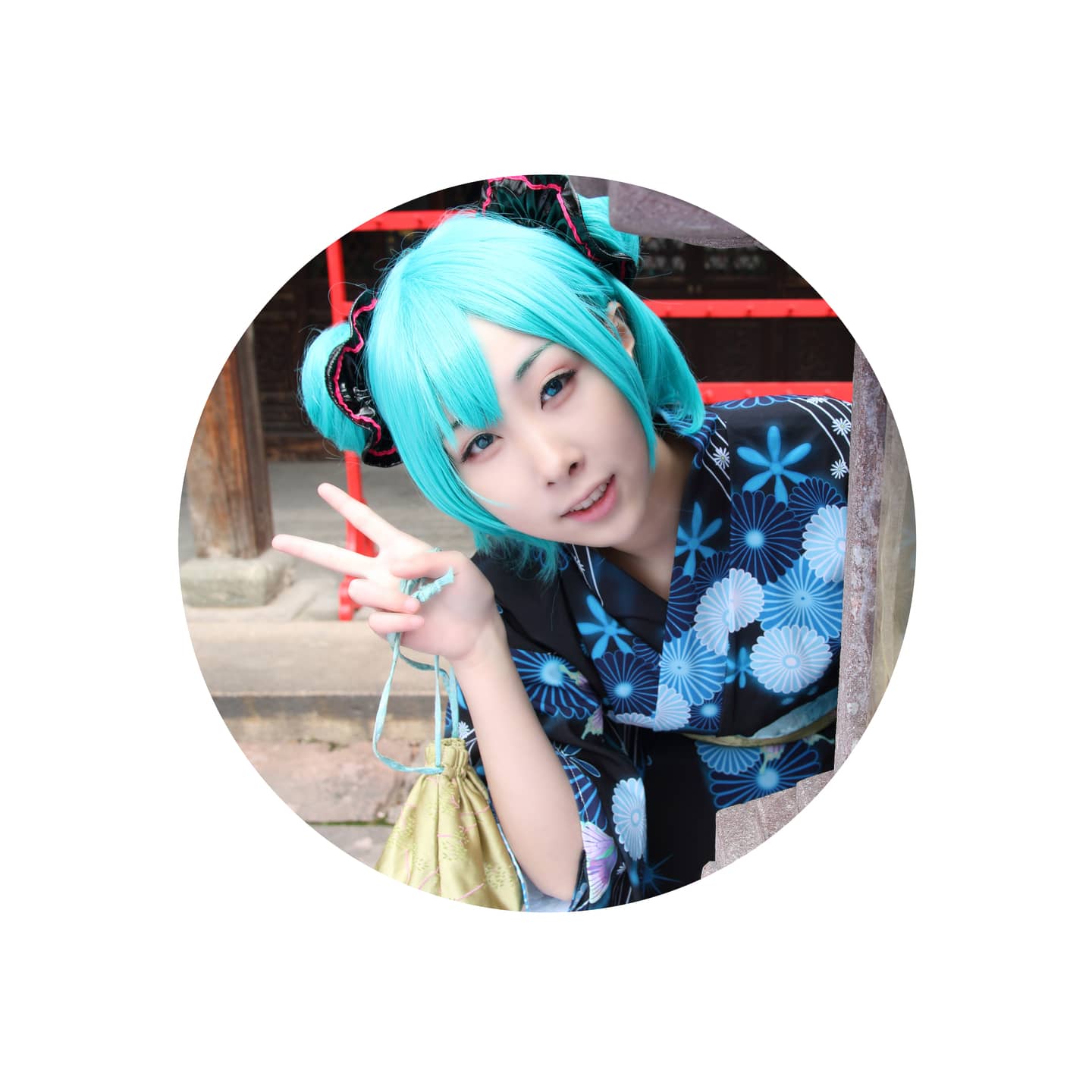 初音ミク 浴衣スタイル-萌图百科