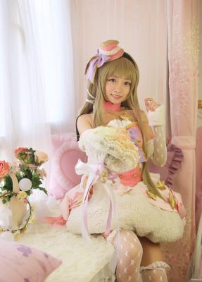南小鸟棉花糖cosplay-萌图百科