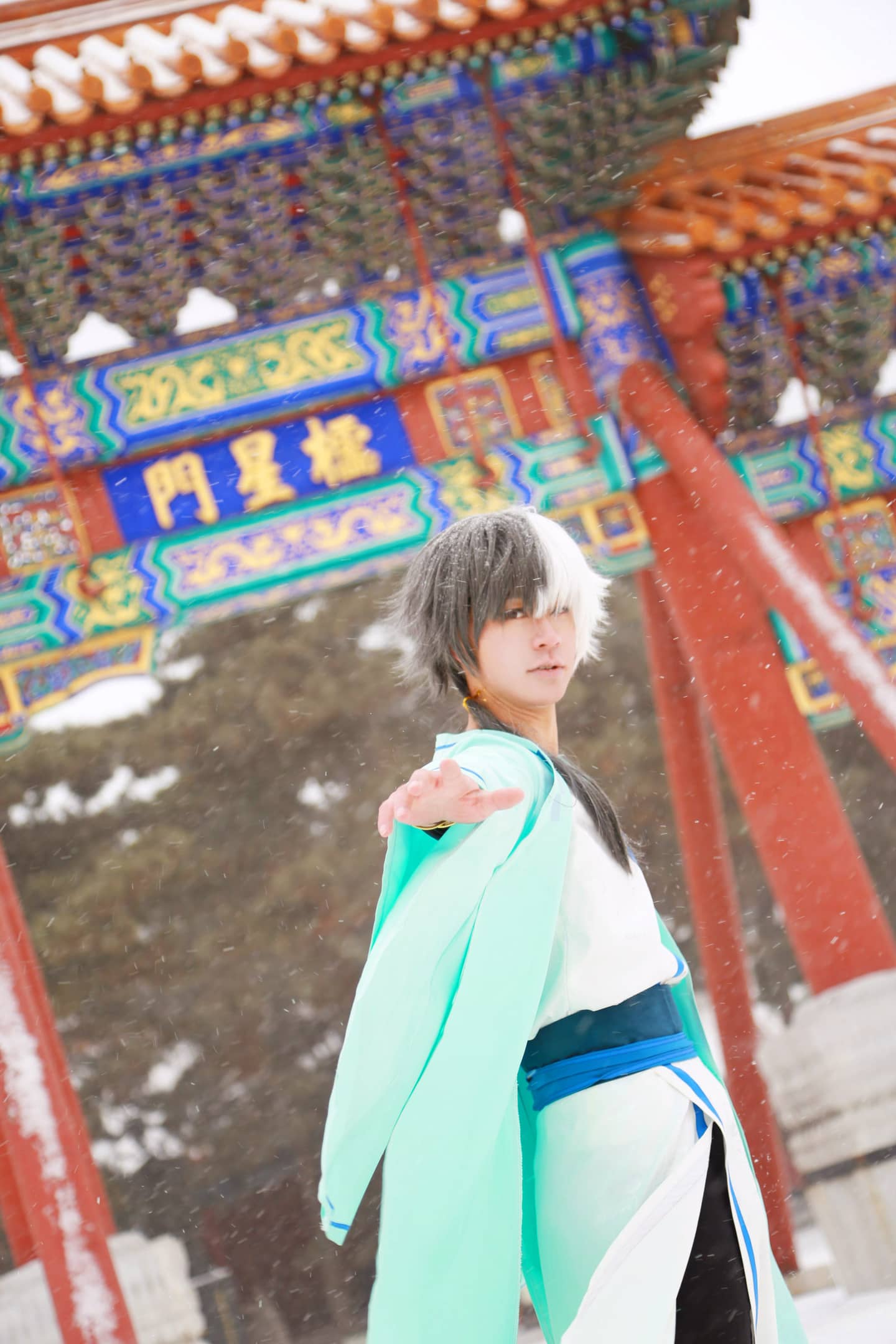 刀剑春秋  乐正龙牙&乐正绫cosplay-萌图百科