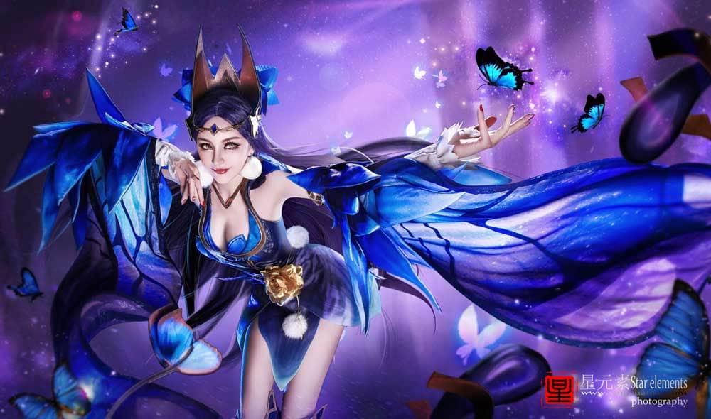 王者荣耀貂蝉仲夏夜之梦cosplay正片-萌图百科