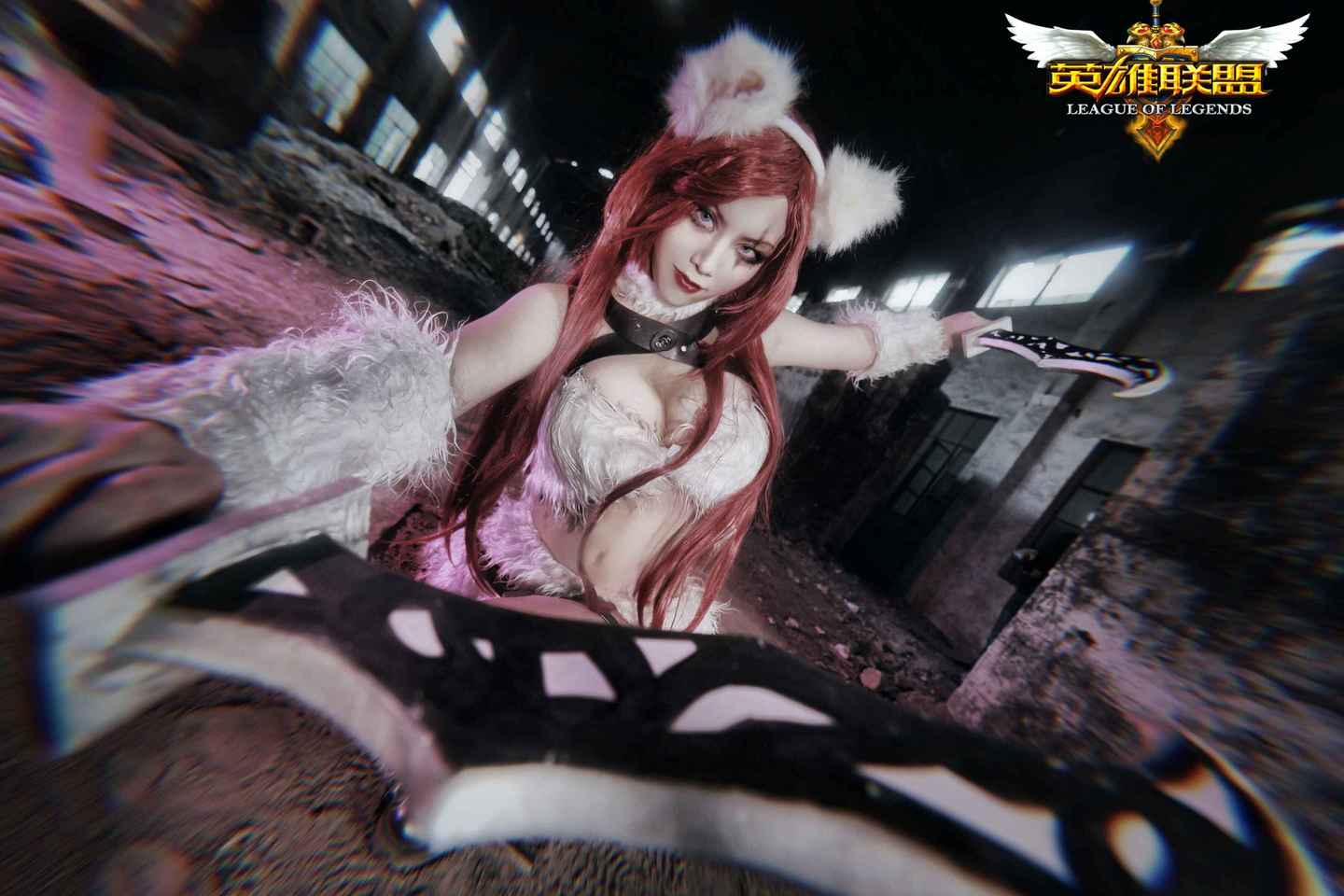 英雄联盟  卡特琳娜cosplay-萌图百科