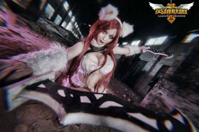 英雄联盟  卡特琳娜cosplay-萌图百科