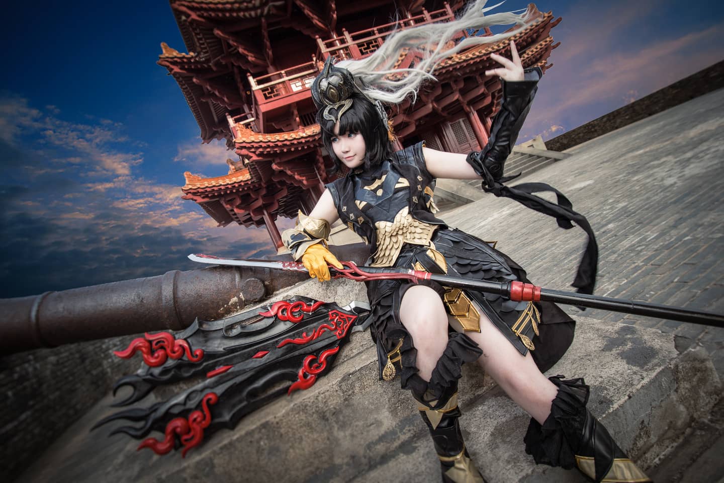 剑网三 苍云血誓·朔雪cosplay-萌图百科