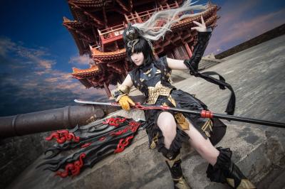 剑网三 苍云血誓·朔雪cosplay-萌图百科