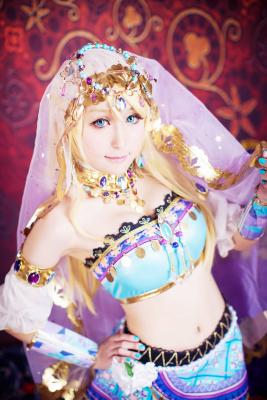 lovelive！绚濑绘里Cosplay-萌图百科