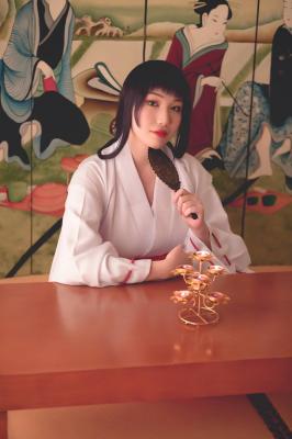 犬夜叉桔梗cosplay正片-萌图百科