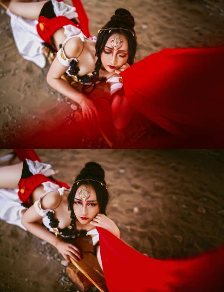 剑网三破军喵姐cosplay-萌图百科