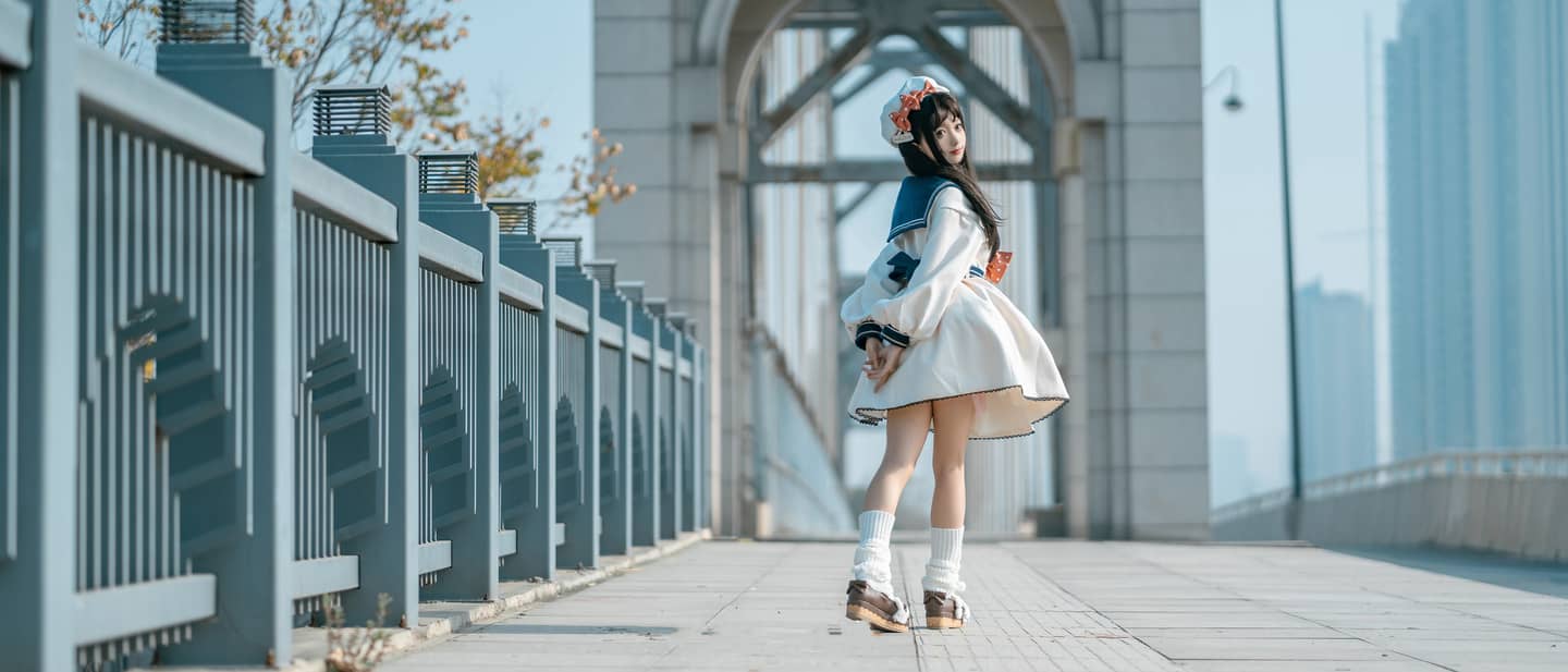少女私影，可爱学妹-萌图百科