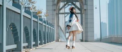 少女私影，可爱学妹-萌图百科