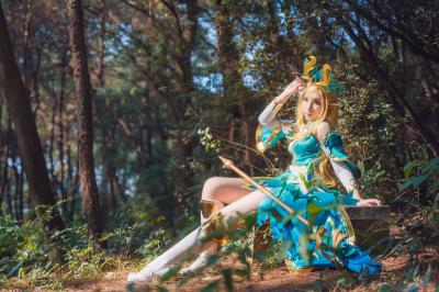 王者荣耀精灵公主cosplay-萌图百科