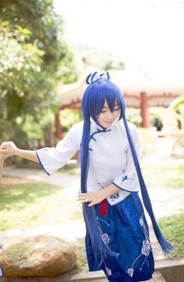 VOCALOID3洛天依cosplay-萌图百科