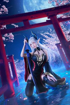 蒂雅文化蒂雅娘RULER青青子cosplay-萌图百科