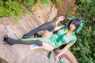 孙尚香cosplay 你，也是本小姐的粉丝吗？-萌图百科