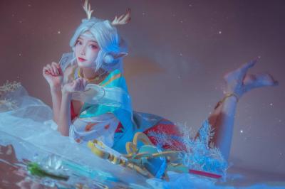 王者荣耀 瑶遇见神鹿cosplay-萌图百科