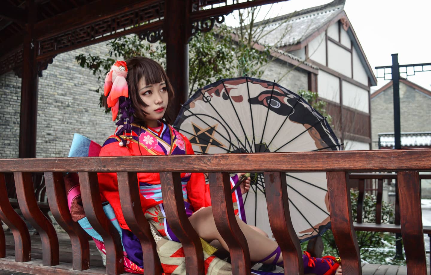 阴阳师神乐原皮cosplay-萌图百科