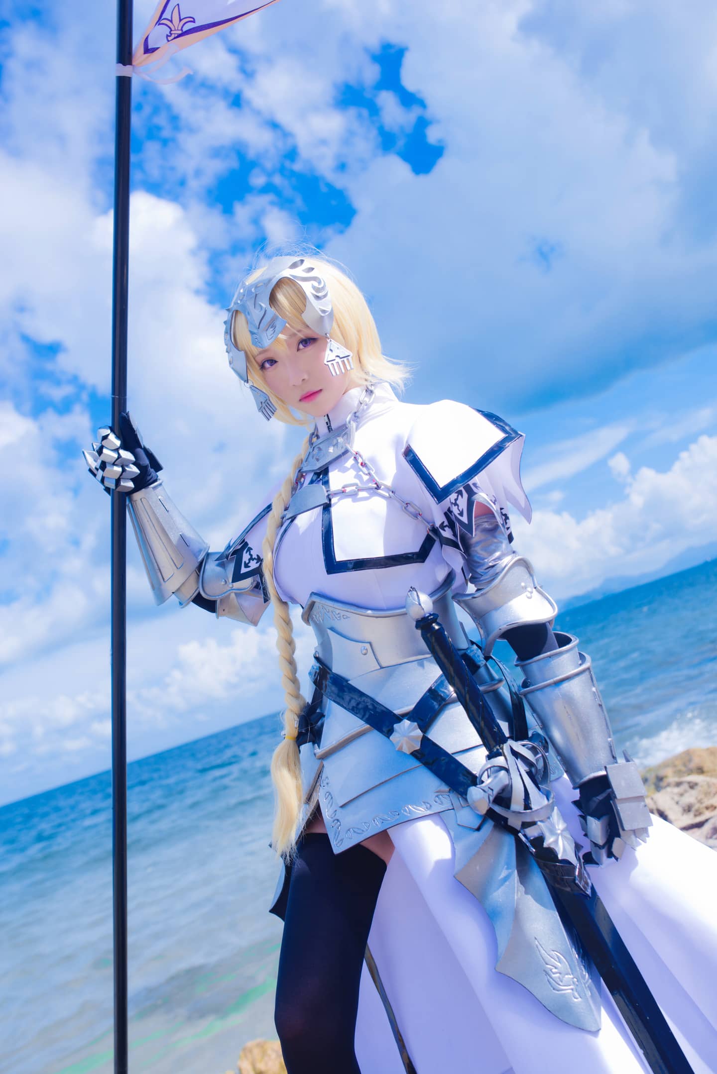 《FATE》贞德Cosplay-萌图百科