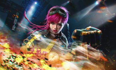 英雄联盟·皮城执法官·蔚 Cosplay-萌图百科