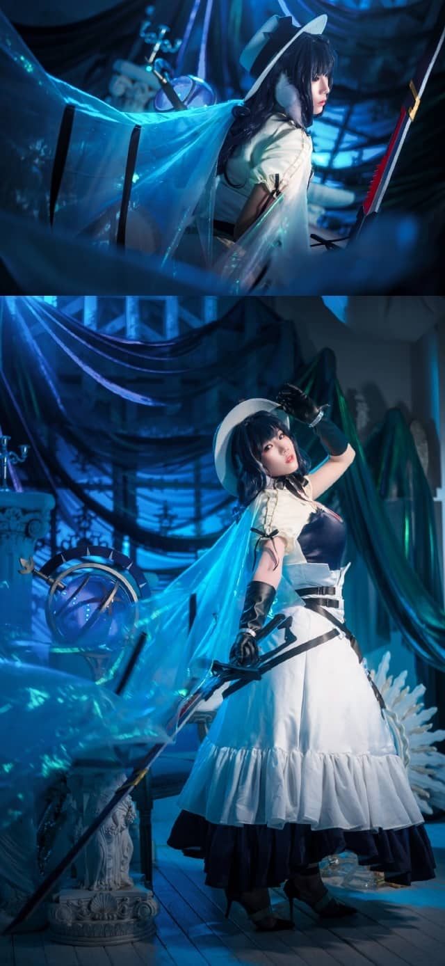 明日方舟 星极cosplay-萌图百科