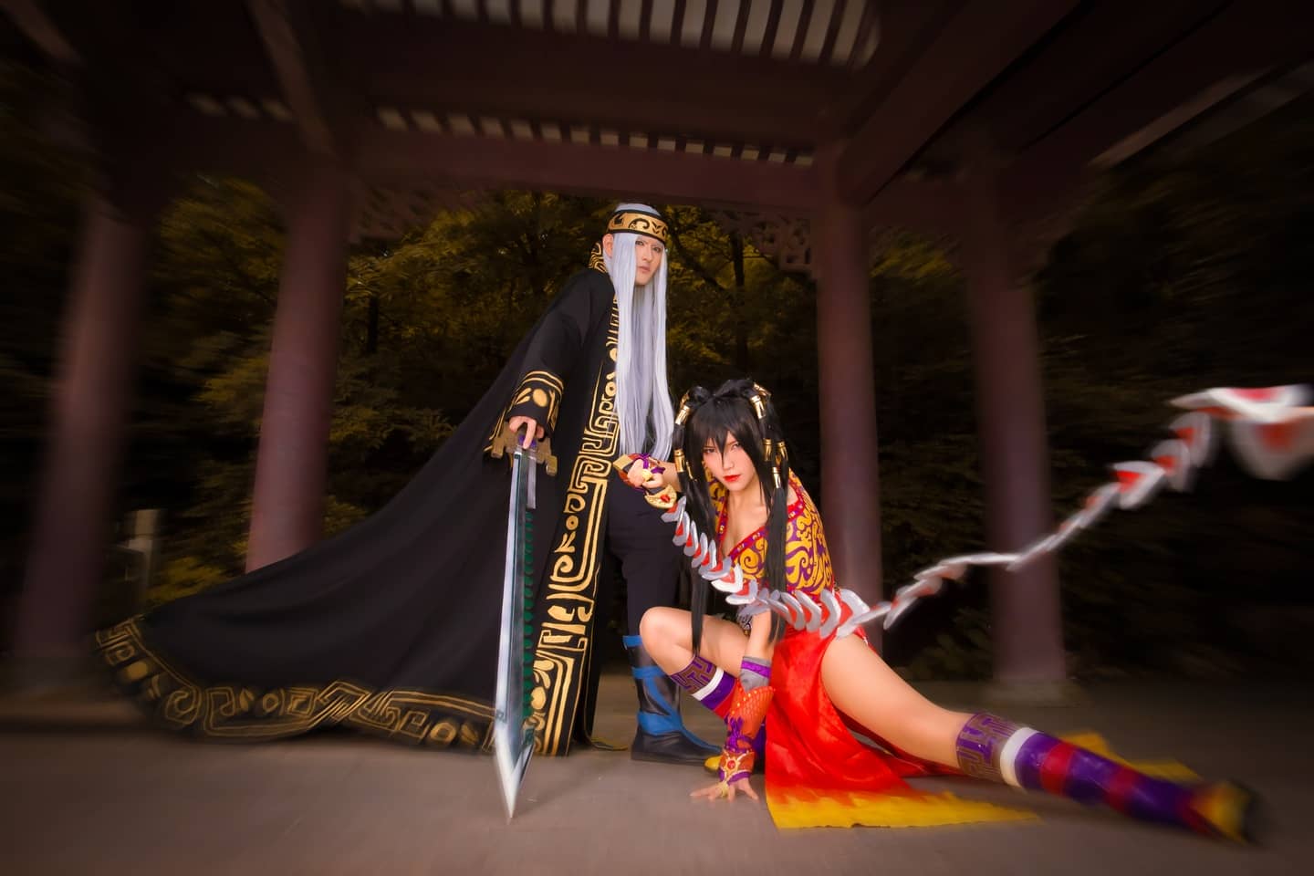 秦时明月·卫庄x赤练 Cosplay-萌图百科