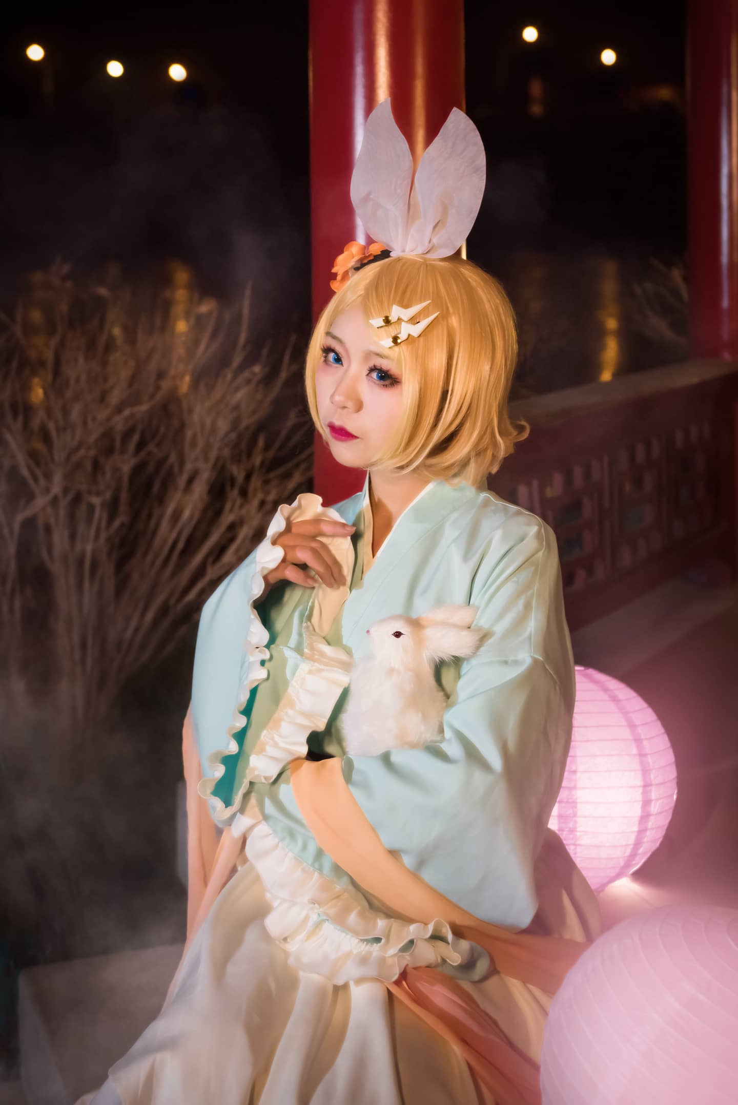 镜音铃cosplay-萌图百科