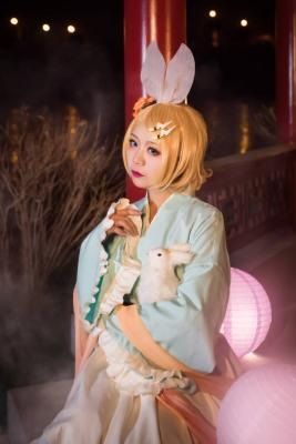 镜音铃cosplay-萌图百科