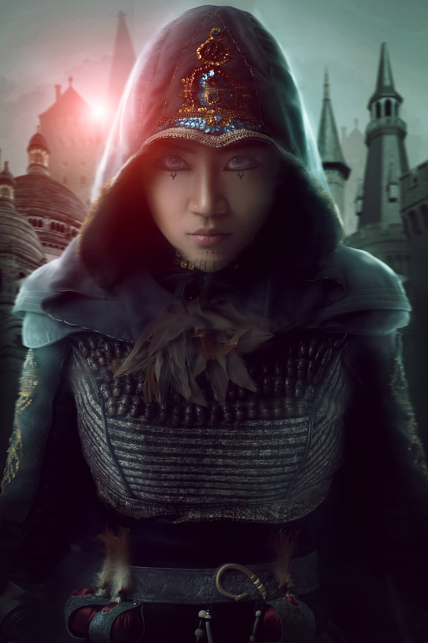 刺客信条电影玛利亚cosplay-萌图百科