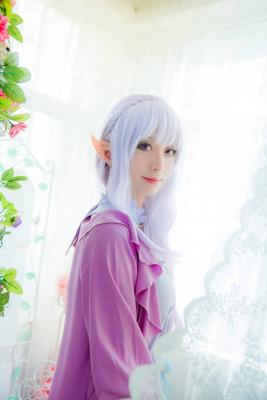 Re：从零开始的异世界生活 爱密莉雅 Cosplay-萌图百科