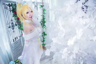 lovelive婚纱觉醒cosplay-萌图百科