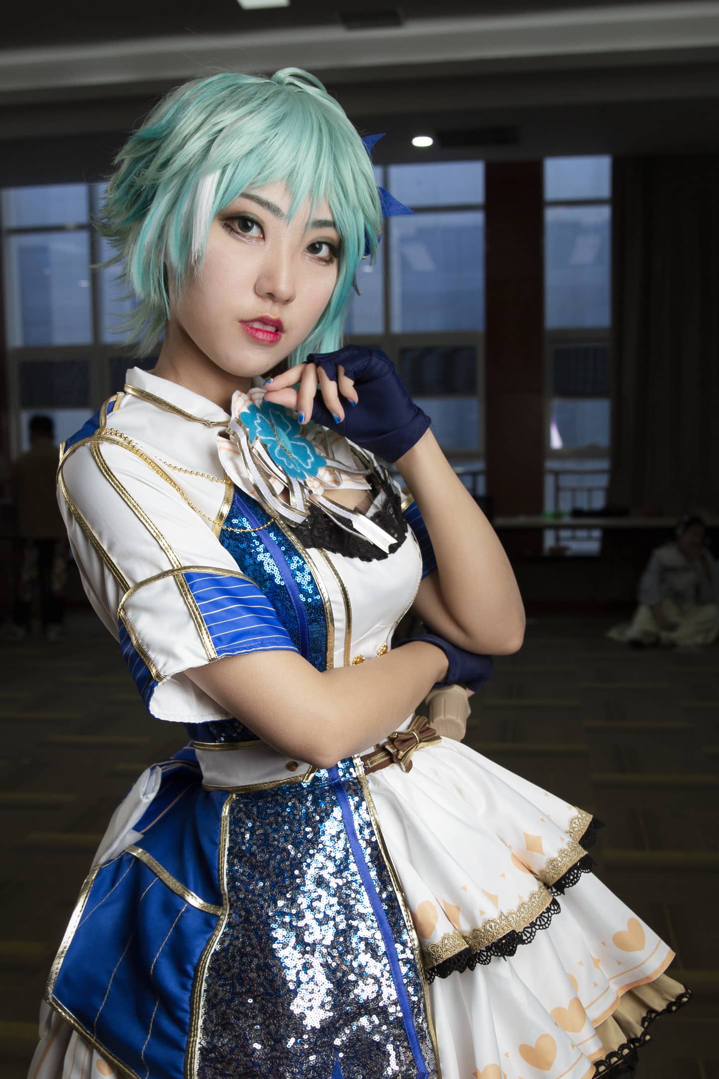 战斗吧歌姬！墨汐pre-star打歌服cosplay-萌图百科