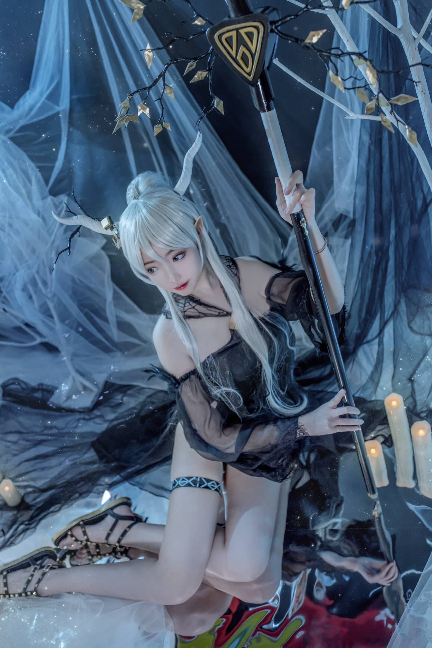 明日方舟 闪灵cosplay-萌图百科