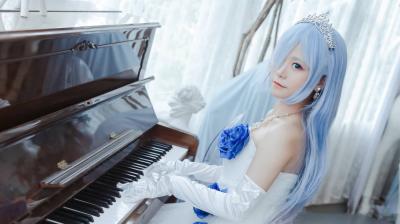 雷姆花嫁cosplay-萌图百科