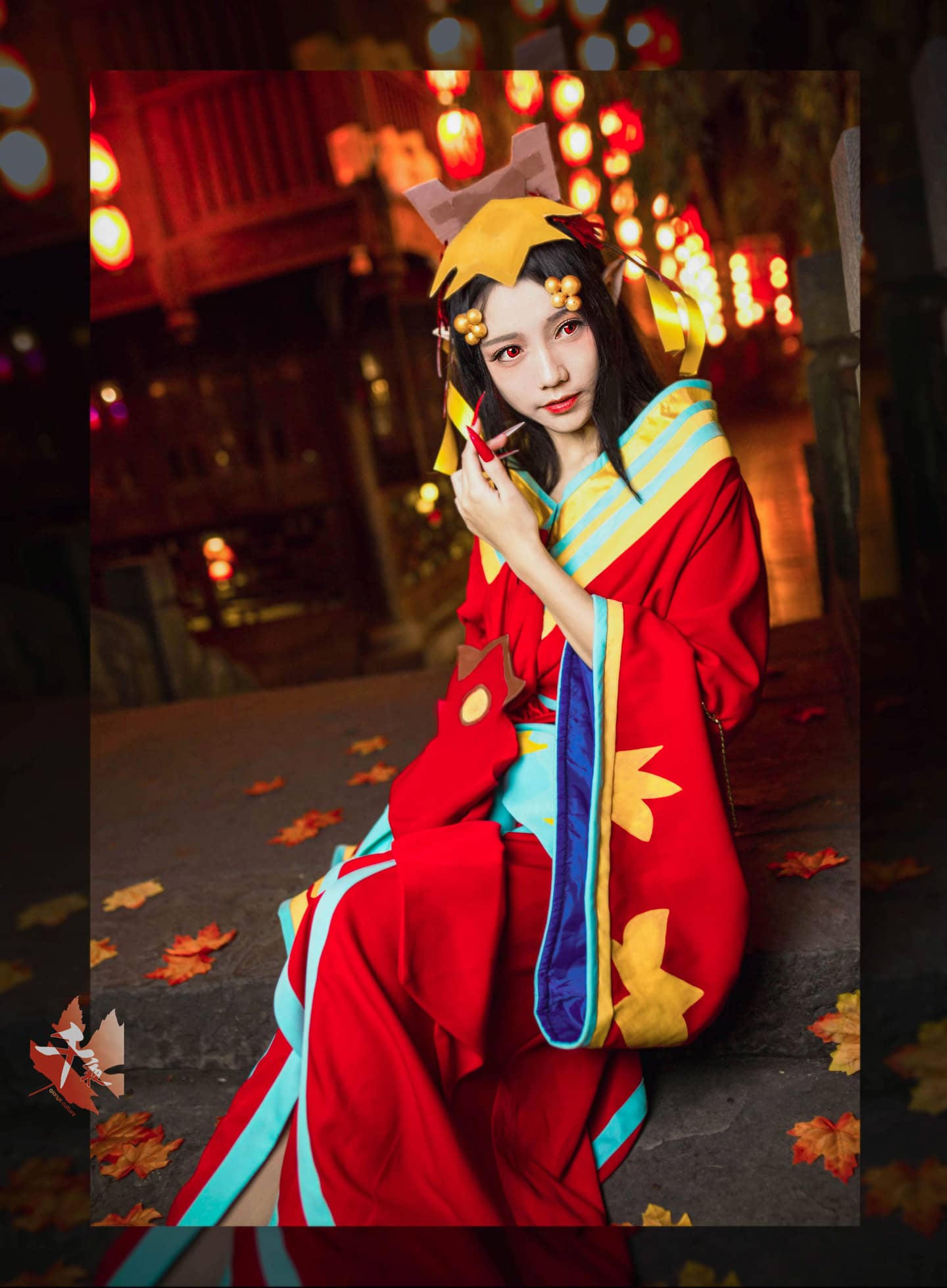 千夜文化COS木年阴阳师鬼女红叶-萌图百科