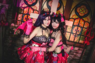 LoveLive!东条希/矢泽妮可cosplay-萌图百科