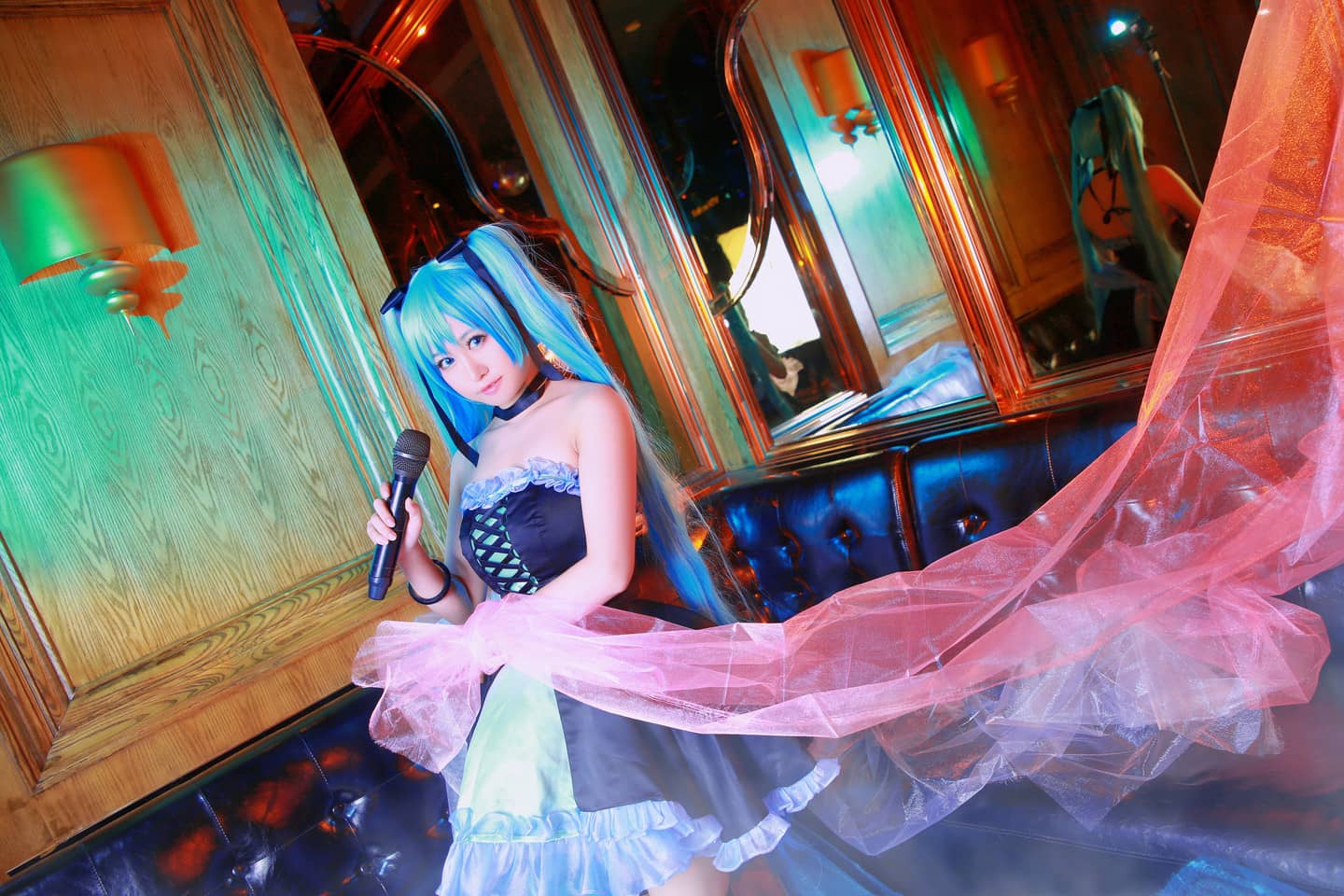 VOCALOID初音未来cosplay-萌图百科