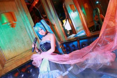 VOCALOID初音未来cosplay-萌图百科