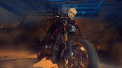 Fate/Zero——黑西装saber cosplay-萌图百科