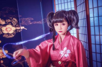 TYA事务所 甲铁城无名樱花和服Cosplay-萌图百科