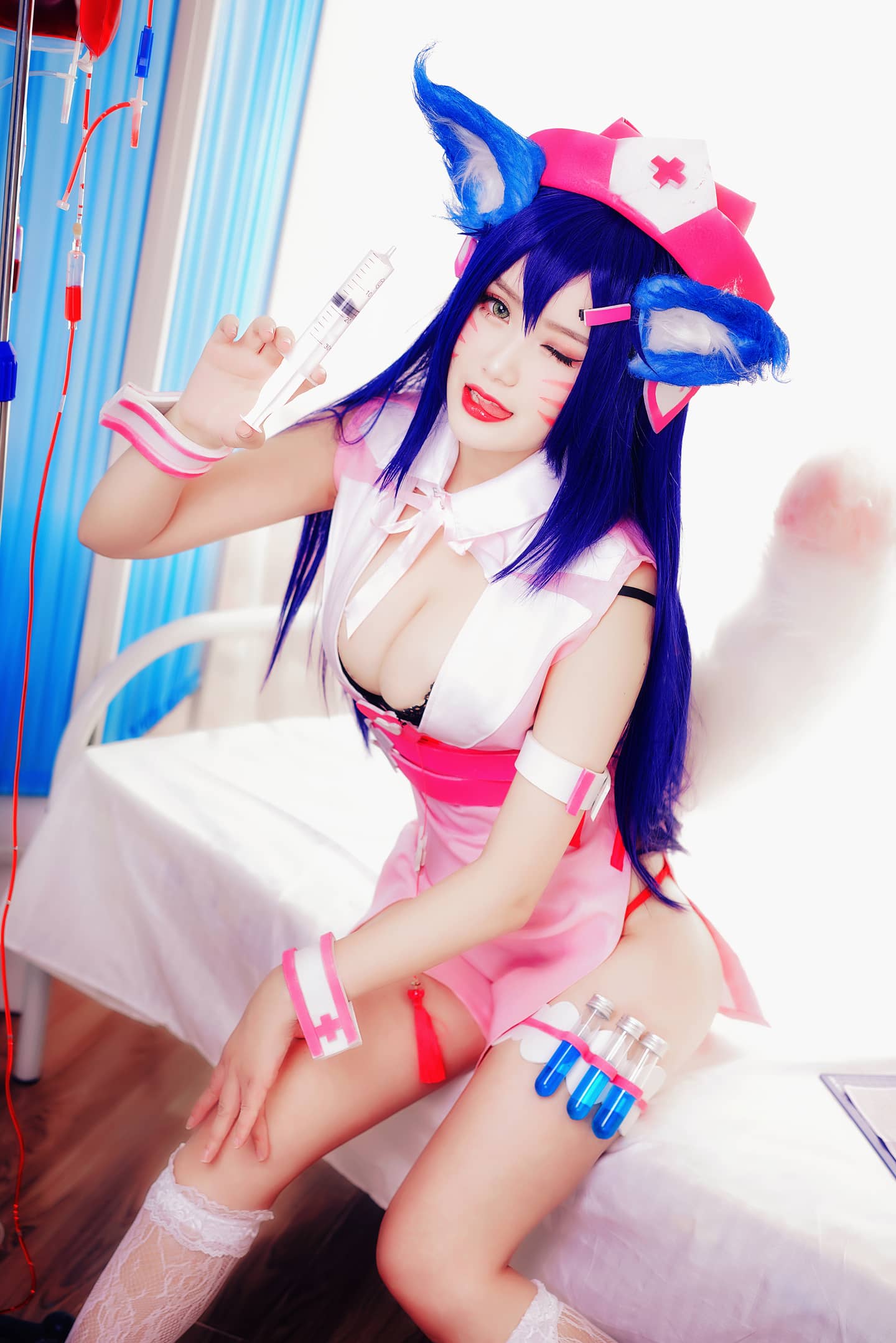 英雄联盟 阿狸 cosplay-萌图百科